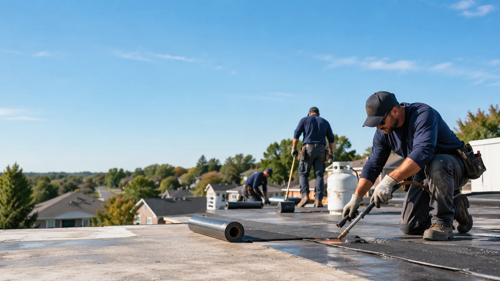 Flat Roof Leak Repair providers in Frierson, LA